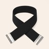 WHIPPY Wide Elastic Stretchy Belts for Women - Trimmer Stretch