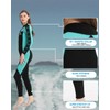 Jintaleco 3/2 mm Wetsuits for Women, Premium Neoprene Front Zip