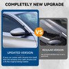 LQQDP 4pcs Vent Window Visors Compatible with 2020-2024 Explorer,Outside Mount