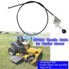 LDCRE 601096 Throttle Cable for Hustler Mower,Compatible with Hustler Raptor