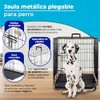 Fancy Pets Jaula Metálica Plegable para Perro - 93 cm