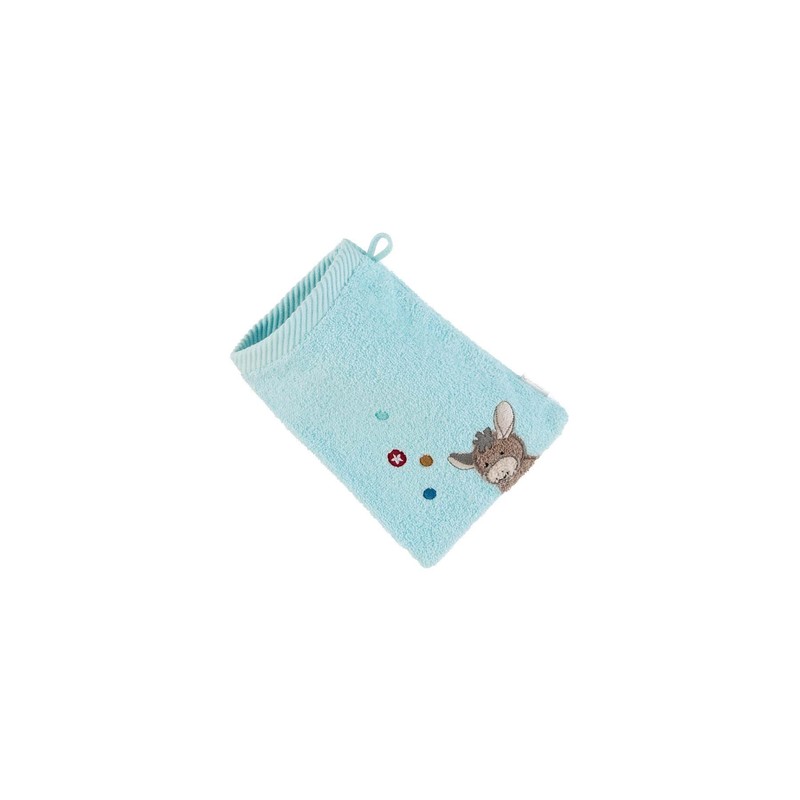 Sterntaler Emmi the Donkey Wash Mitt, Size: 21 x 15