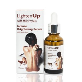 OMIC Lighten-Up Sérum Iluminador Con Ácido Láctico - 30 Ml - Aclarante, Sérum Con Aha, Ayuda A Unificar El Tono De La Piel