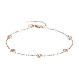 Liebeskind Berlin Anklet Stainless Steel, Stainless Steel, none