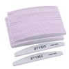 BTYMS 50 Piezas Limas de Uñas de Grano 100/180 -