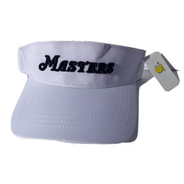 Masters 2022 MASTERS WHITE PERFORMANCE VISOR HAT AUGUSTA NATIONAL GOLF ADJUSTABLE NEW