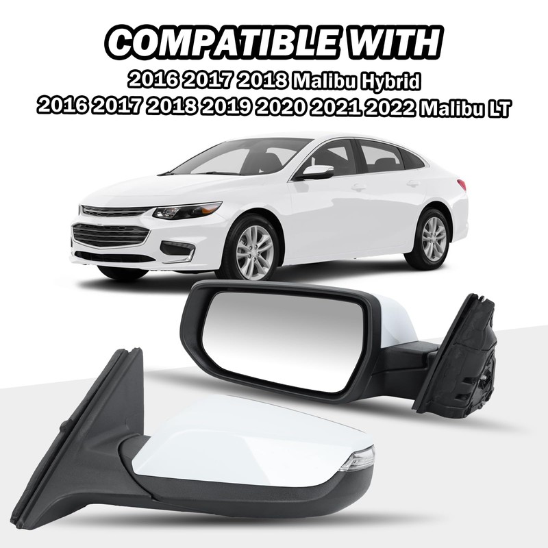 MOFOAP Driver Side View Mirror Compatible with 2016 2017 2018