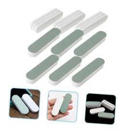 TEHAUX Nail File Strips 30Pcs Manicure Supplies Nail Buffing Blocks Grit Nail Strip for Silver Jewelry Nail Art