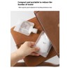 MAAYKOM 10 Pack Travel Pouches for Toiletries, Size Portable Containers,Stand