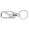iPick Image Compatible with Jeep Silver Carabiner-Style Snap Hook Metal