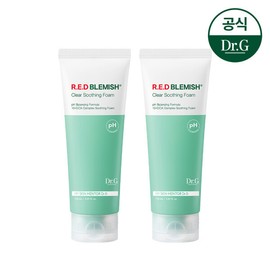 Dr.G Mildly Acidic Red Blemish Clear Soothing Foam 150ml 1+1 / 닥터지 약산성 레드 블레미쉬 클리어 수딩 폼 150ml 1+1
