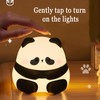 YAKUST Cute Panda Night Light, LED Squishy Novelty Animal Night