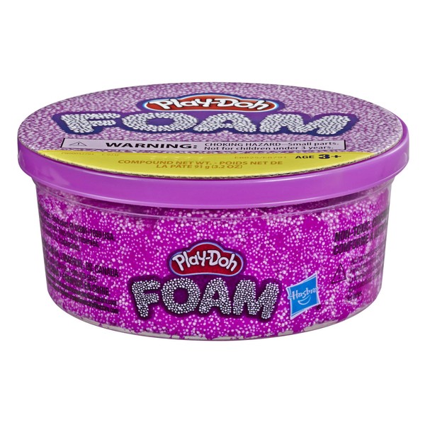 Play-Doh Foam Purple Single Can of Non-Toxic Modeling Foam for Kids 3 Years & Up