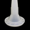 Heyous 12PCS Tapered Caulking Nozzles White Plastic Caulking Nozzle Applicators