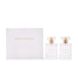 Aroma360-24K Magic - Essential Oil Room Spray Duo - Luxury Hotel Inspired Aromatherapy - Hints of Zesty Citrus, Floral Jasmine, & Lily - Hypoallergenic - Air Freshener Spray - 6.8 Fl Oz - 2 Pack