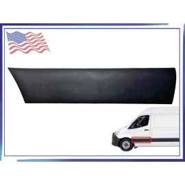 Texaseparts For 2019-2024 Mercedes Sprinter 1500-3500XD Front Door Molding Trim Left Side
