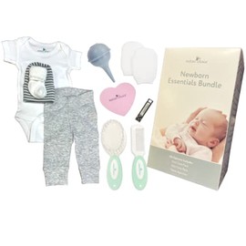 Newborn Essentials Kit (Basic Includes Nail Care Pack, Hair Care Pack and Nasal Aspirator) by Nurses Choice (Supreme, Gender Neutral)
