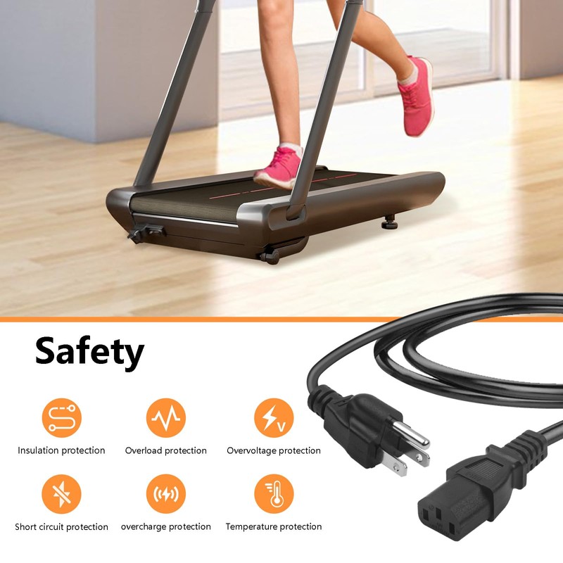 Replacement for Peloton Tread and Superfit Treadmill Power Cord, Extra
