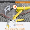 1/8”Tile Leveling System Kit, 600pcs Tile Leveler Spacers Clips+150pcs Reusable