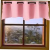 CORHAD Luxurious Home Decor Short Blackout Valance Modern Bedroom Window