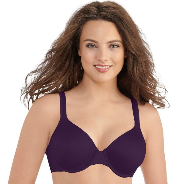 Vanity Fair Womens Body Shine Full Coverage Underwire Bra, 36D,