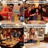 Wooden Color Stacking Puzzle Game for Adults with 20 Challenge