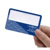 Magnifico Credit Card-size Mobile Magnifier - pocket magnifying lens