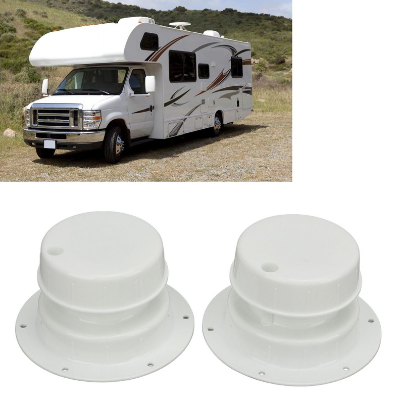 2PCS RV Plumbing Vent Caps Prevent Leaks Camper Roof Sewer