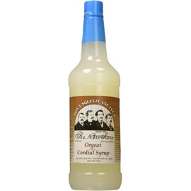 Fee Brothers Cordial Syrup & Coffee Flavoring, Orgeat, 1 quart (32 fl oz)