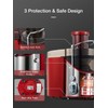Juicer Machines, Juilist 3" Wide Mouth Juicer Extractor Max Power