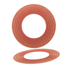 jojofuny 2pcs Loudspeaker Repair Parts for Subwoofer Speaker Replacement Fit Easy Installation Elasticity for Home and