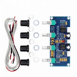 2 PCS XH-A901 Dual Channel Amplifier Board Digital Power Preamplifier High Medium Bass Adjustment