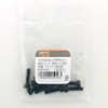 Trusco Y808-0612 Hex Socket Countersunk Bolt, Black Dyed, Full Thread,