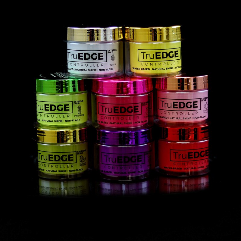 TruEDGE Controller Extreme Hold Water-Based Pomade - Ntaural Shine &