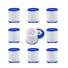 9Pcs Bathroom Sink Filter Filter Elements for Water Filter for Sink 360Degree Rotating Faucet Filter Purifier Filter Elements
