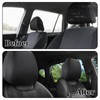 Xorim 4 Pcs of Headrest Covers for Cars, Car Headrest
