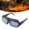 Welding Goggles Solar Powered Safety Protective Welding Glasses for Cutting