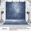 Haboke 6.5 x 5ft T-Shaped Backdrop Stand with Abstract Blue
