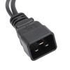 C20 to C7 C19 Y Splitter Power Plug Cord Single