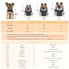 WOYYHO Pet Dog Carrier Backpack Small Dog Front Backpack Ventilated