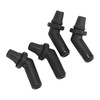 4pcs Sunroof Drain Tube Connector EEH500100 Rubber Black Replacement for