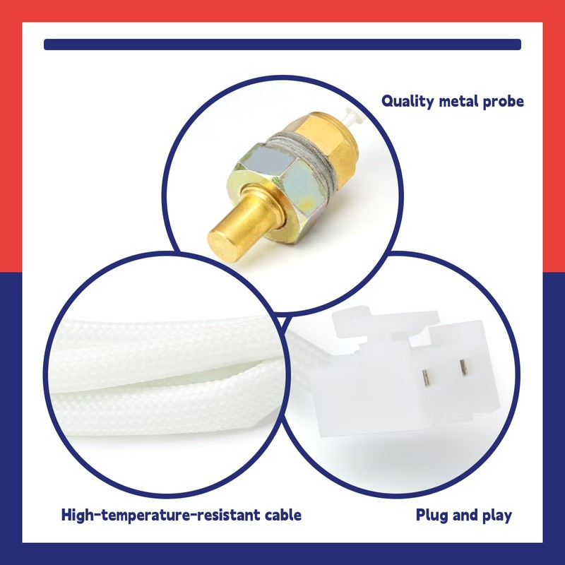 Dusledel P-1209 12V Thermal Temp Sensor Replacement for Green Mountain