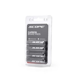 Scope Cycling Brake Pads 4pcs Shimano Compatible Brake Pads Medium