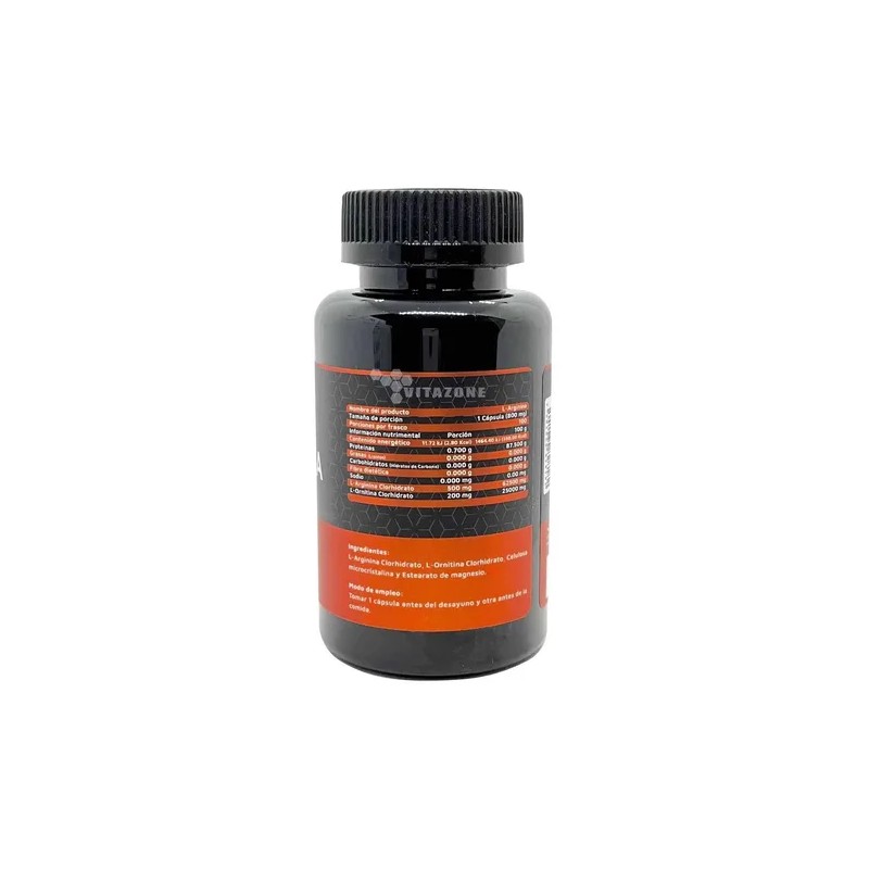 Suplemento en cápsula High Power Proteínas de L-Arginina x 840g