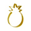 Mason Cash Pineapple Cookie Cutter