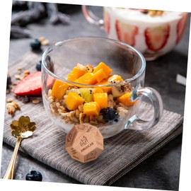 FELTECHELECTR Food Decider Wooden Game Fun Dinner Decision Maker for Family Gatherings Parties Compact Pocket Present for Him Her