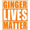 2.5” Ginger Lives Matter Red Head Freckles Pale Funny Hard