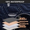 Genina Waterproof Couch Cover for Reclining Couch 3 Seater Non-Slip,