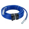 50ft x 1/4" Airless Paint Spray Hose, Blue Color 15m
