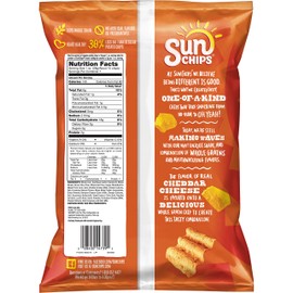 Sunchips Multigrain Snacks, Harvest Cheddar, 7 oz